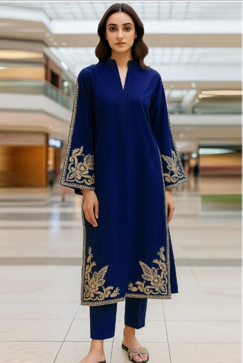 Embroidered Lawn 2Pcs D-5