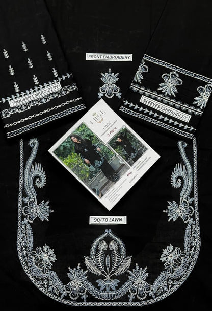Embroidered Lawn 2Pcs D-52