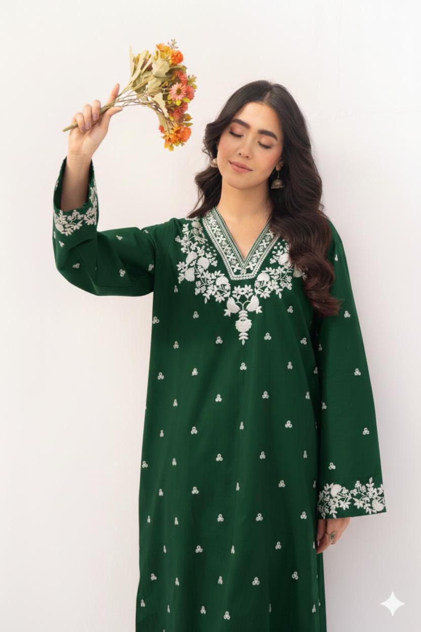Embroidered Lawn 2Pcs D-32