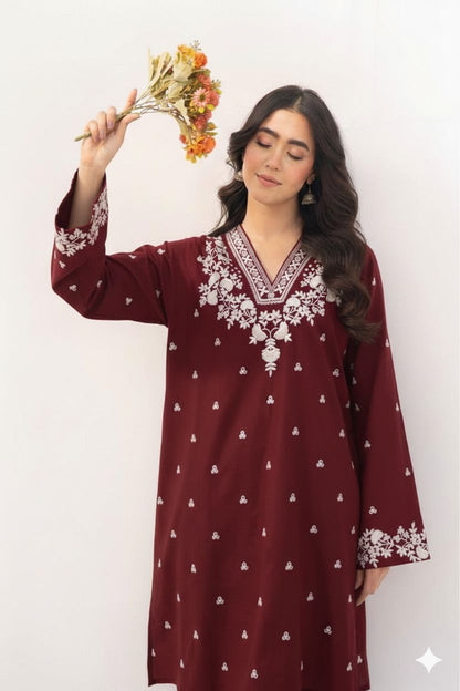 Embroidered Lawn 2Pcs D-35