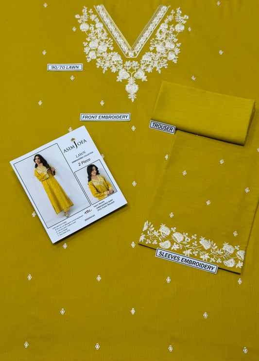 Embroidered Lawn 2Pcs D-50
