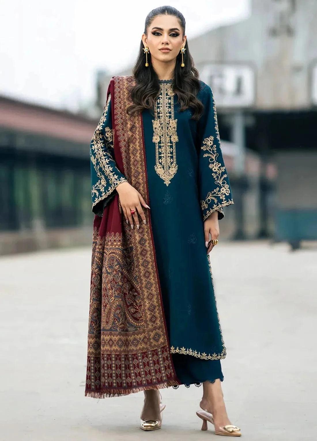 Embroidery Lawn 3 Pcs D-47