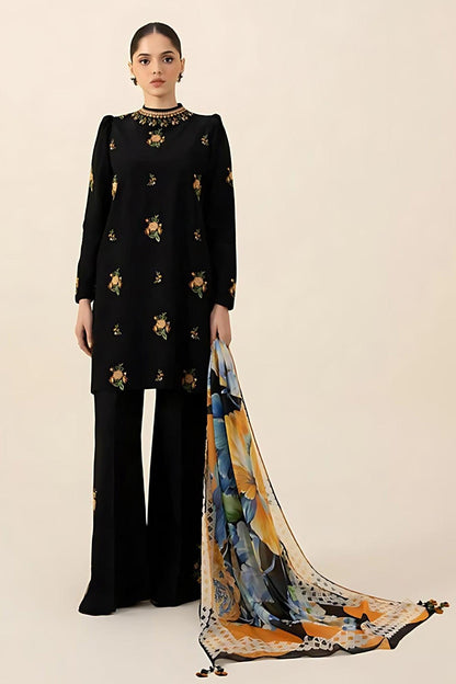 Embroidery Lawn 3 Pcs D-75