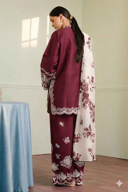 Embroidery Lawn 3 Pcs D-79