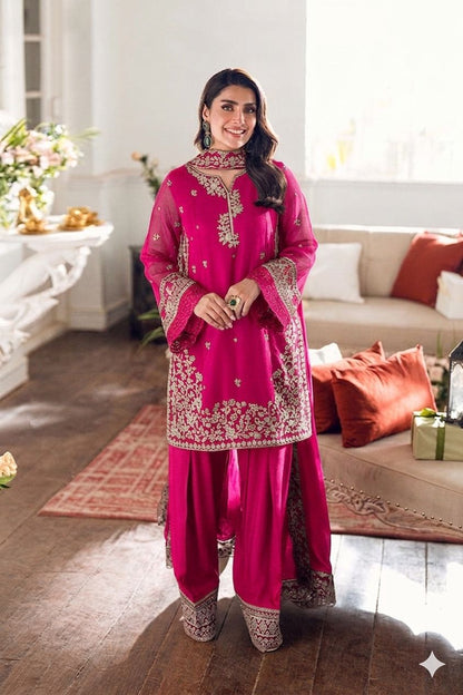 Embroidery Lawn 3 Pcs D-91