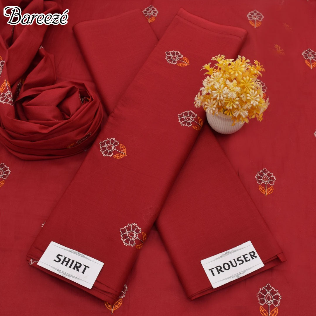 Bareeze Embroidered 2-Piece Lawn D-8