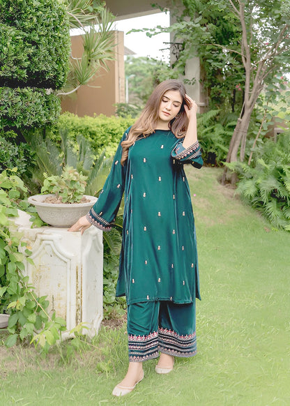 Embroidered Lawn 2Pcs D-61
