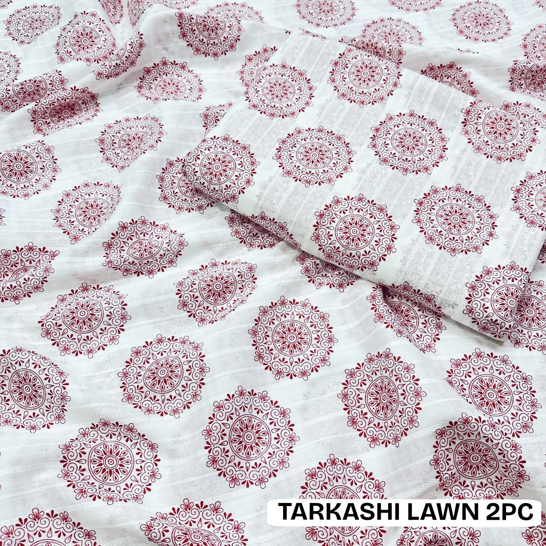 Tarkashi Printed Lawn 2PC D-11