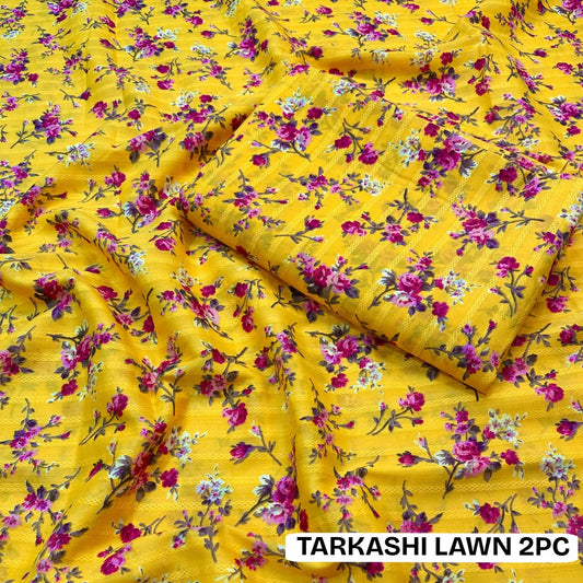 Tarkashi Printed Lawn 2PC D-7