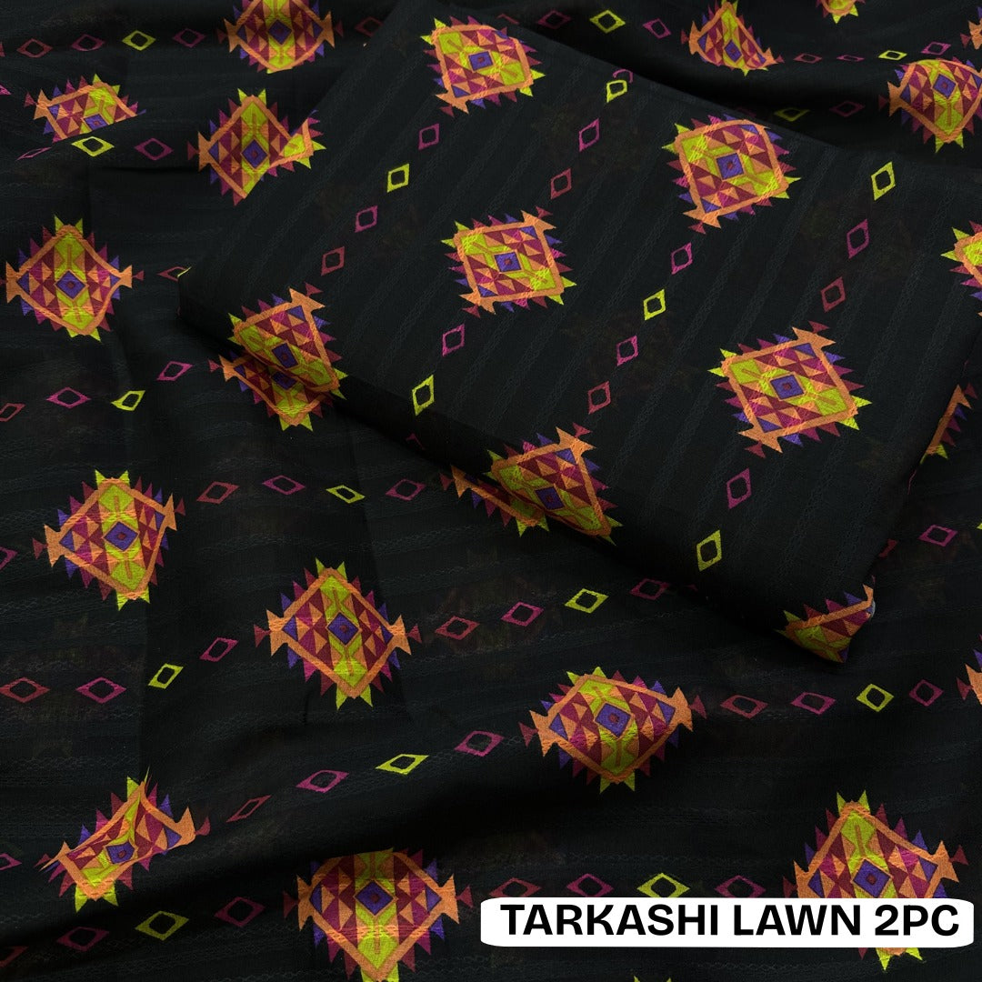 Tarkashi Printed Lawn 2PC D-1