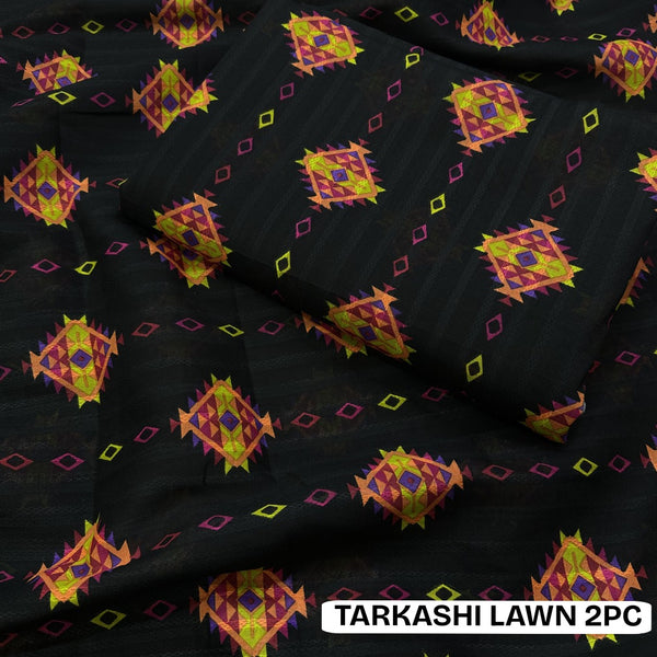 Tarkashi Printed Lawn 2PC D-1