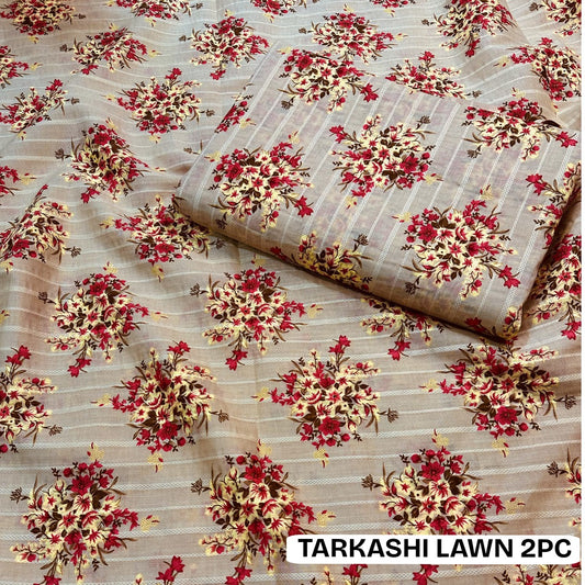 Tarkashi Printed Lawn 2PC D-14
