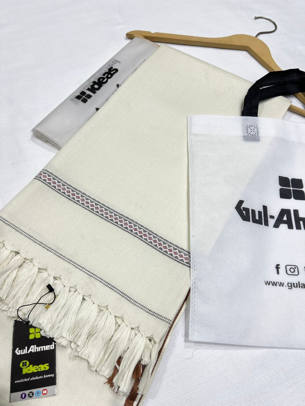 Premium Gul Ahmed Gents Shawl (Boski)