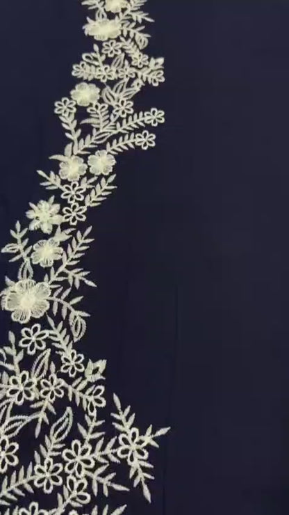 Embroidered Dhanak 2 Piece D-22