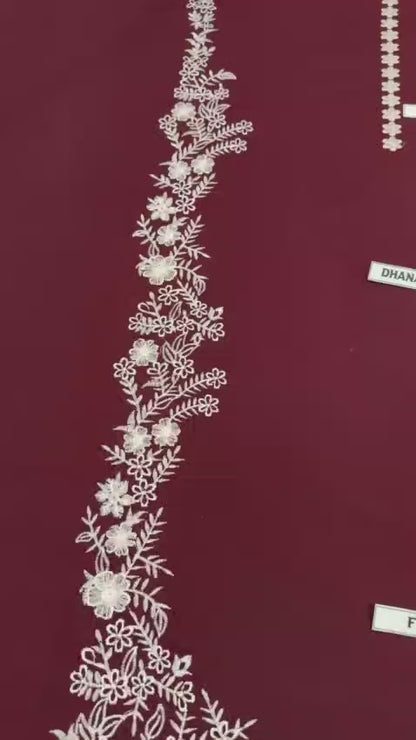 Embroidered Dhanak 2 Piece D-16