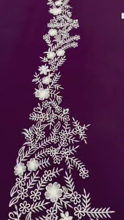 Embroidered Dhanak 2 Piece D-17